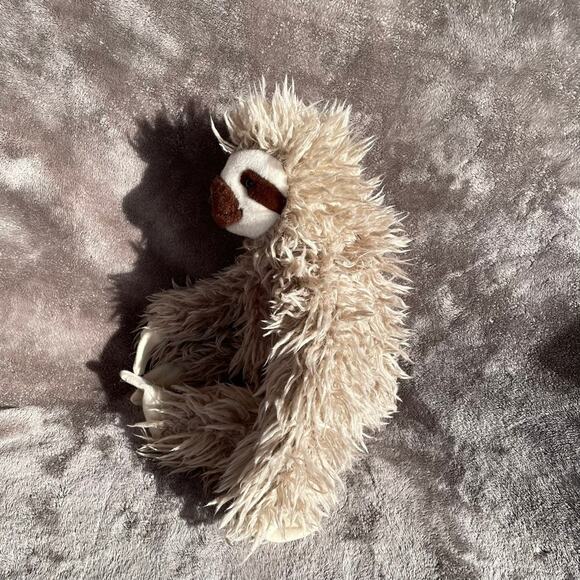 Wild Republic Sloth Plush 18" Shaggy 3 Toed Tan Stuffed Animal Toy Jungle Zoo - Picture 11 of 14